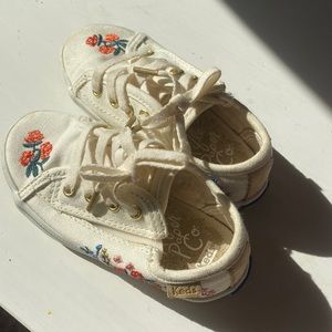 Gently used ked shoes. Rifle paper co design.